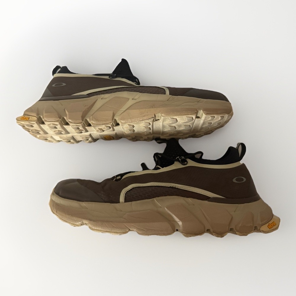Oakley Men's Light Shield Shoes Size 12 Brown/Black/Beige Vibram Sole